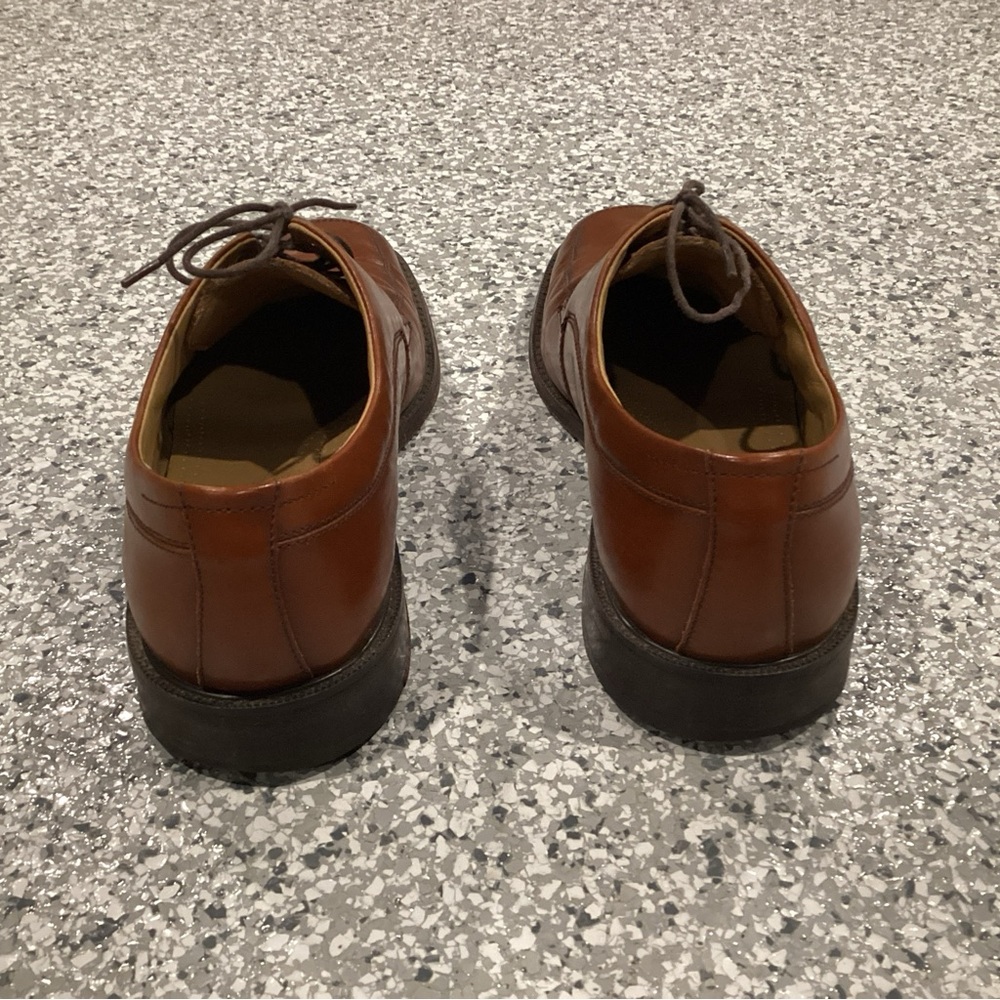 BRASS BOOT Brown Oxfords Casual Dress Shoes Men’s 11M - Picture 5 of 8